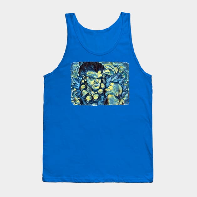 Satsui no hado Van Gogh Style Tank Top by todos